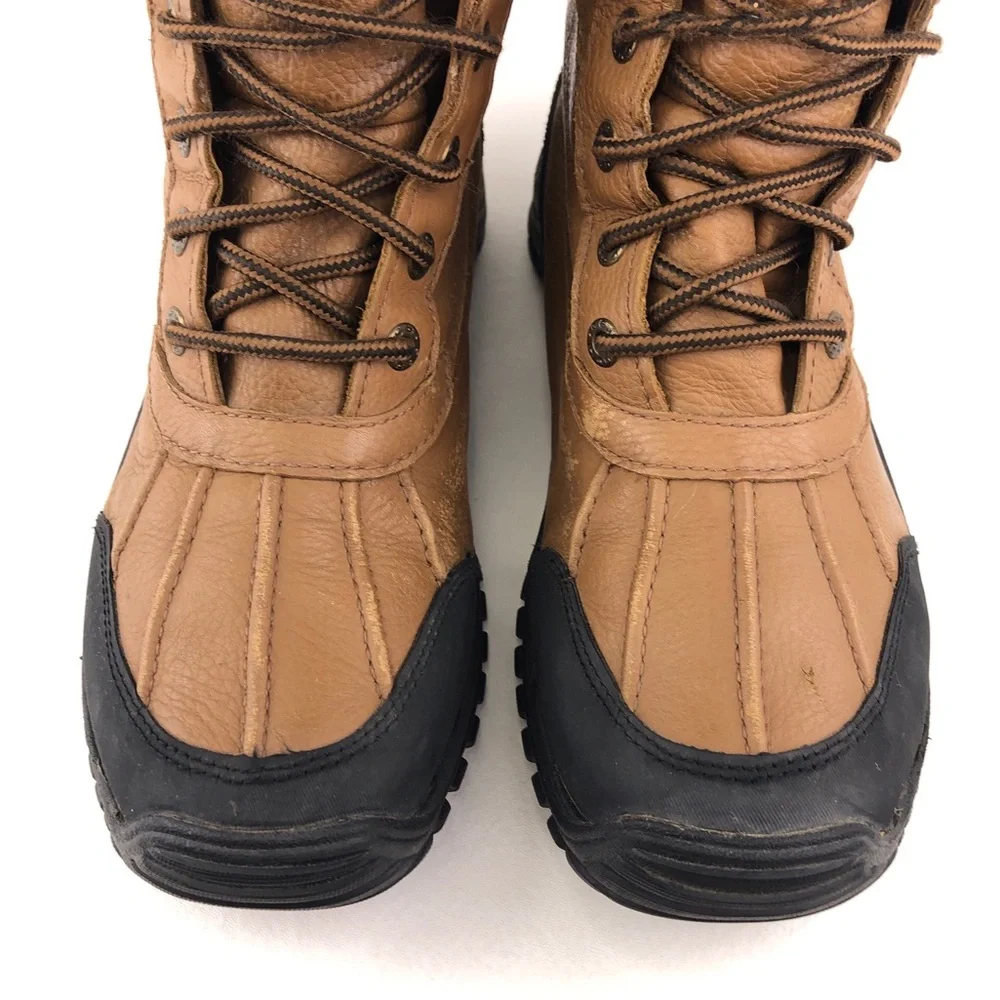UGG Adirondack II Brown Leather Winter Boots